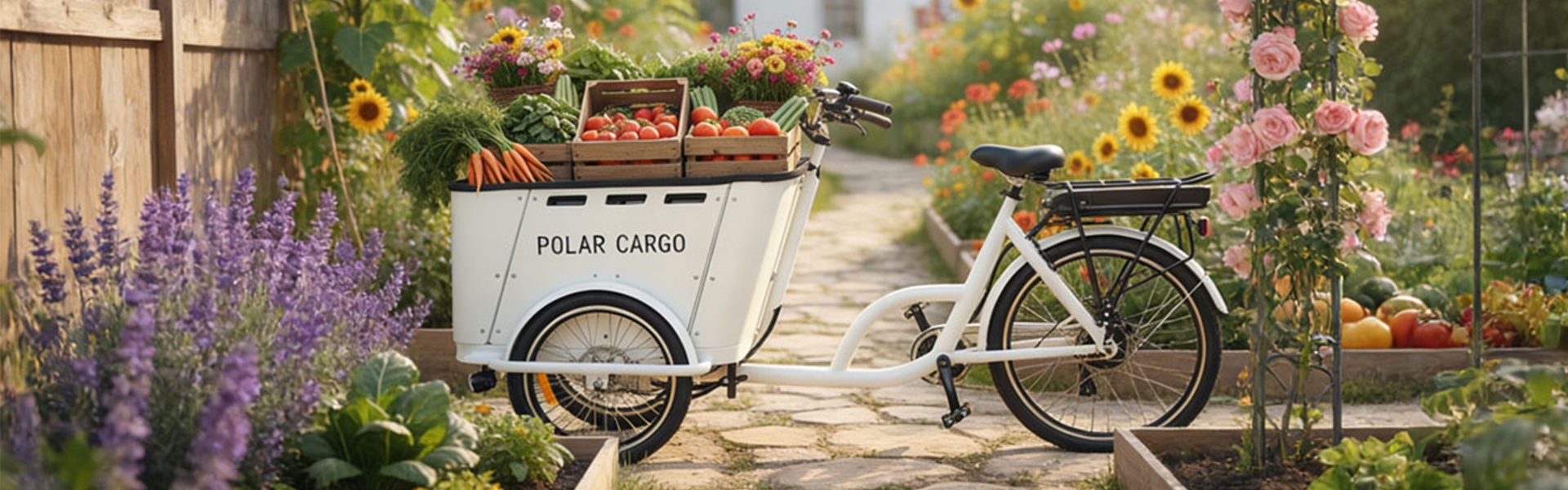 Cargo electric tricycle