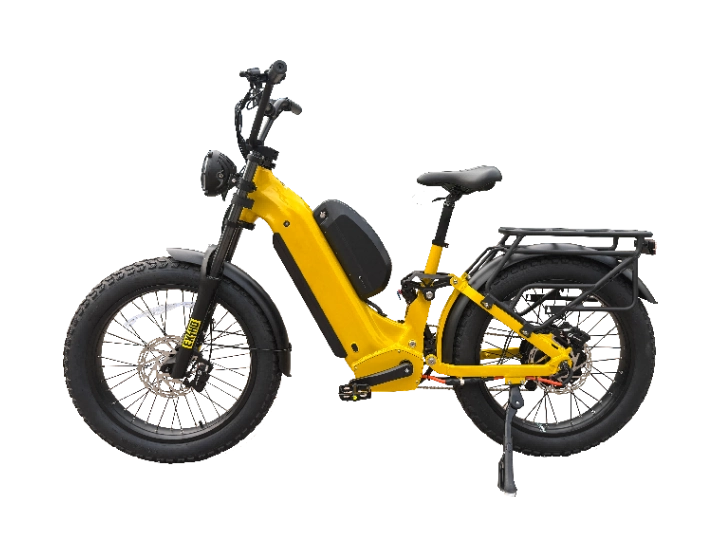 24 inch 72V 3300W full suspension fat tire ebike