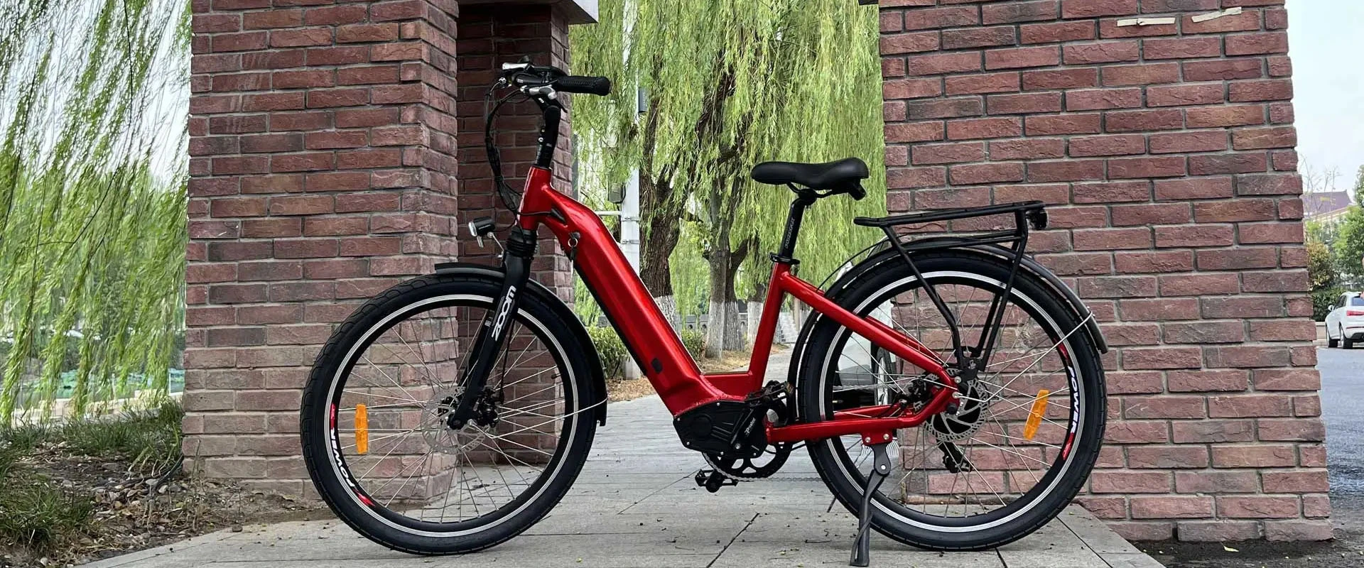 Bici elettrica a batteria nascosta