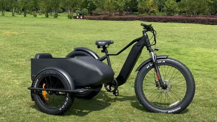 La bici elettrica più cool con Side Car