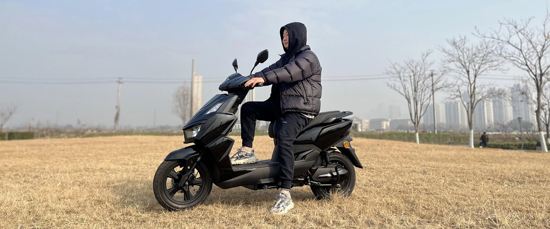 Motocicletta elettrica 1500W per adulti